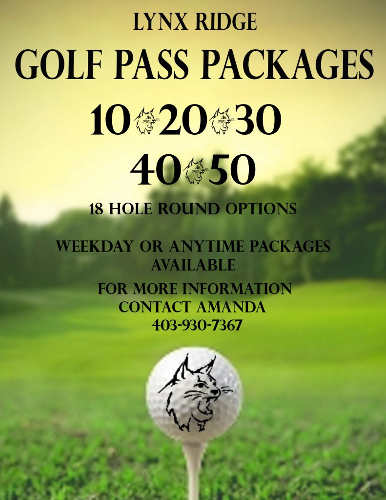 Golf Pass Packages Golf Clubs in Calgary Lynx Ridge